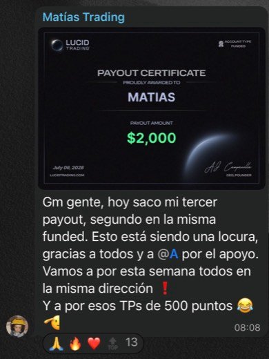 Resultado de alumno